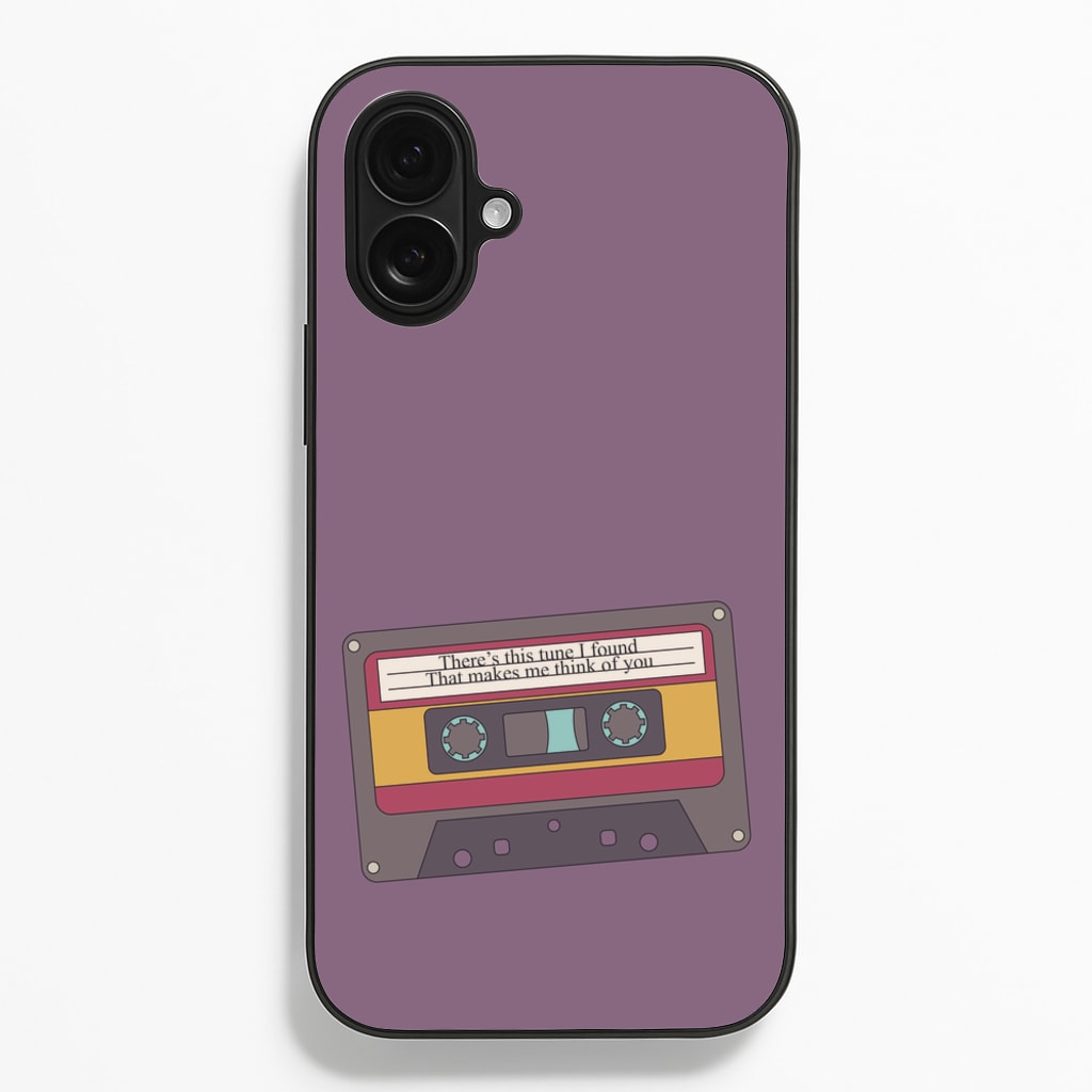 There's This Tune I Found - Arctic Monkeys Phone Case for iPhone 16 Plus
