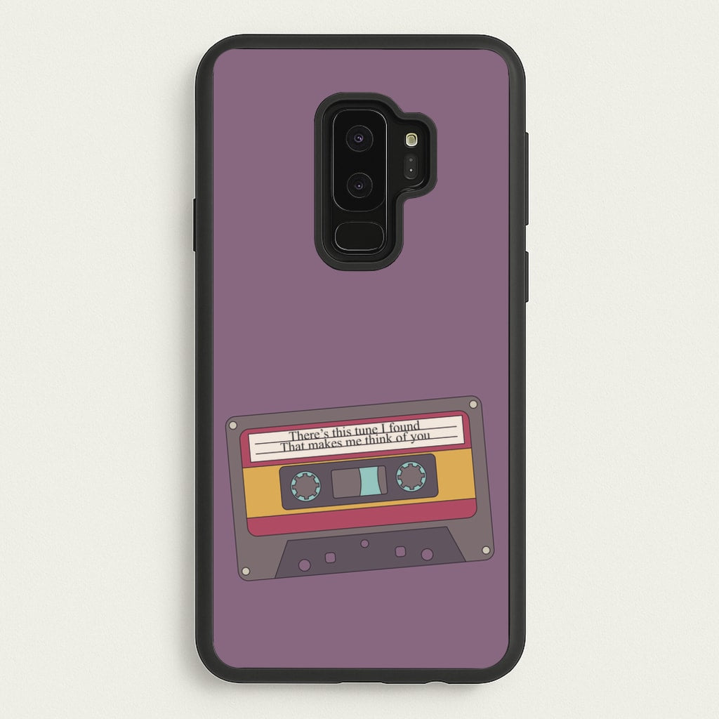 There's This Tune I Found - Arctic Monkeys Phone Case for Galaxy S9 Plus