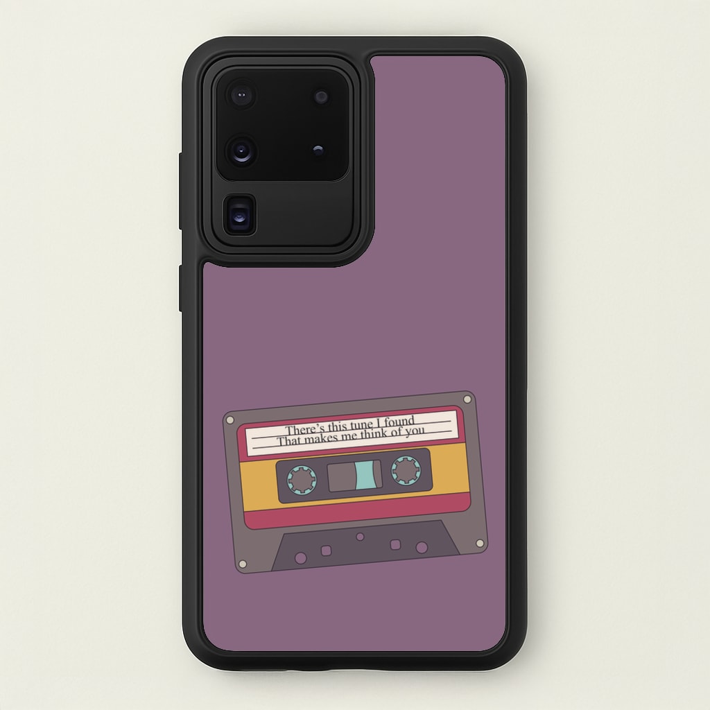 There's This Tune I Found - Arctic Monkeys Phone Case for Galaxy S20 Ultra