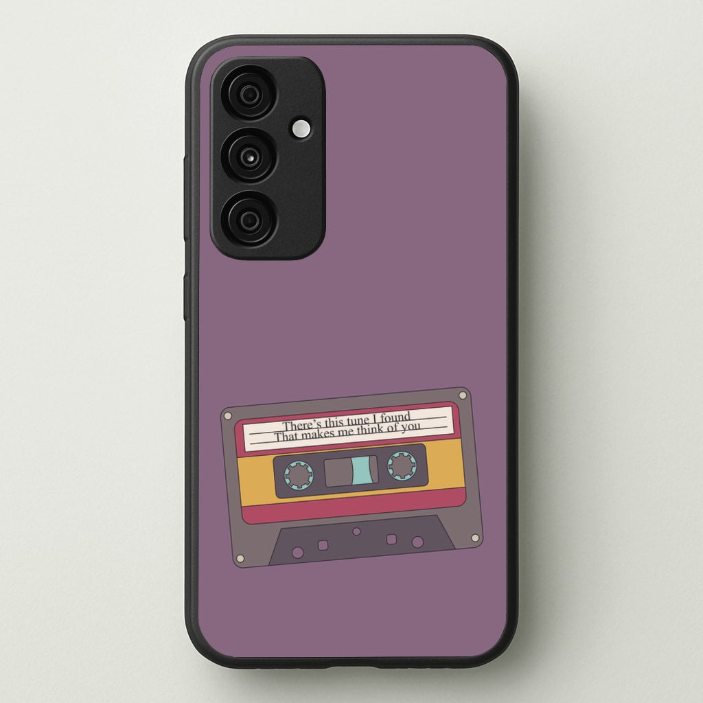 There's This Tune I Found - Arctic Monkeys Phone Case for Galaxy A35