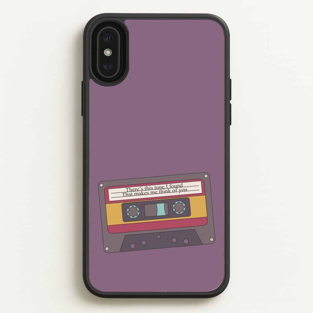 There's This Tune I Found - Arctic Monkeys Phone Case for iPhone XS Max
