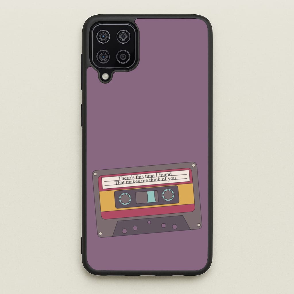 There's This Tune I Found - Arctic Monkeys Phone Case for Galaxy A12