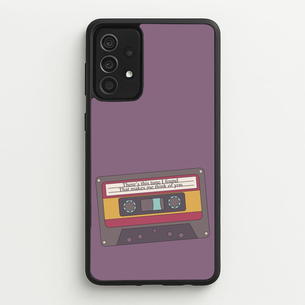 There's This Tune I Found - Arctic Monkeys Phone Case for Galaxy A52 / A52s