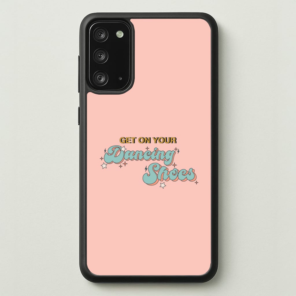 Get On Your Dancing Shoes - Arctic Monkeys Phone Case for Galaxy Note 20