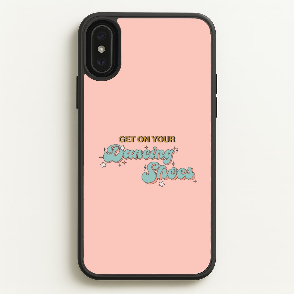 Get On Your Dancing Shoes - Arctic Monkeys Phone Case for iPhone XS Max