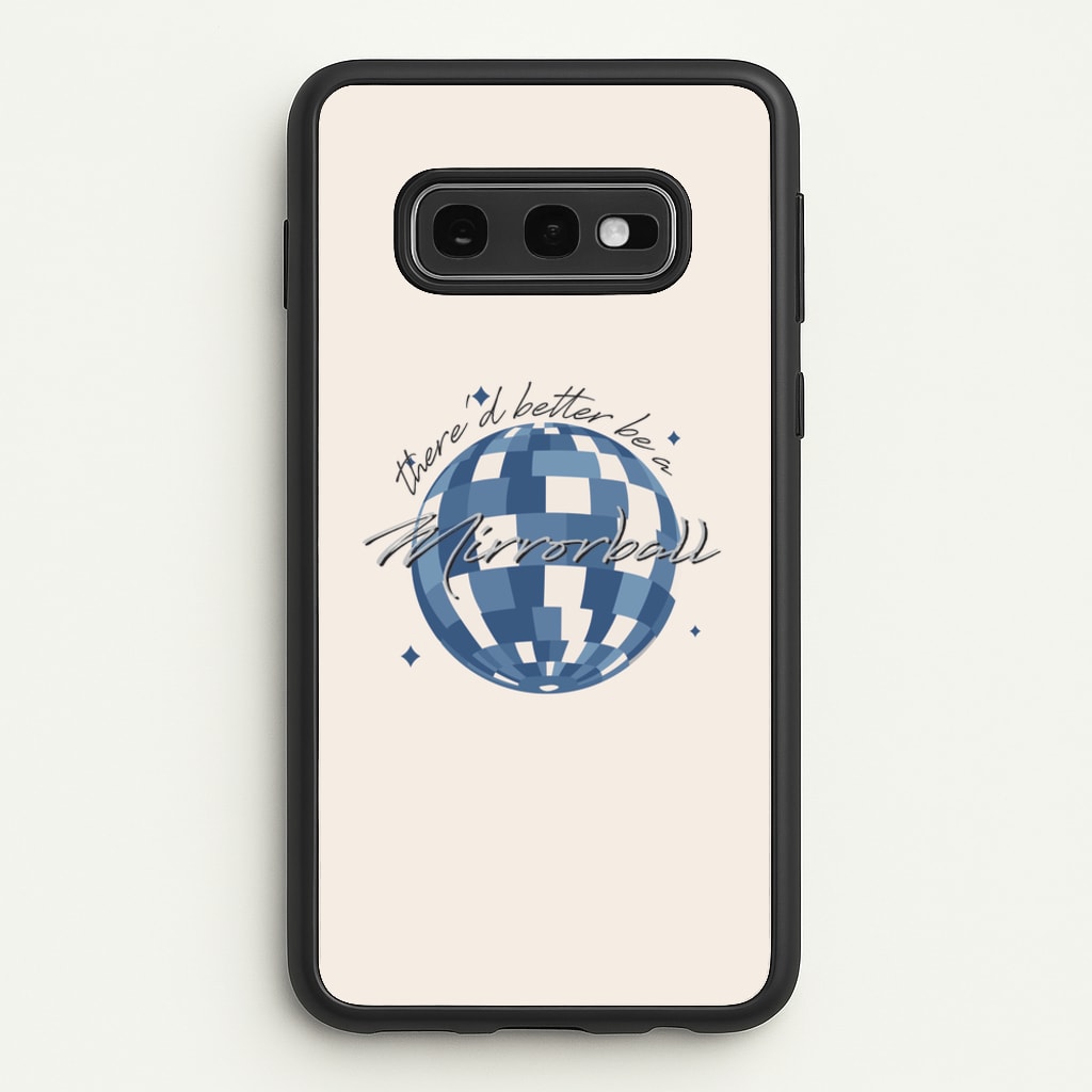 Mirrorball - Arctic Monkeys Phone Case for Galaxy S10e