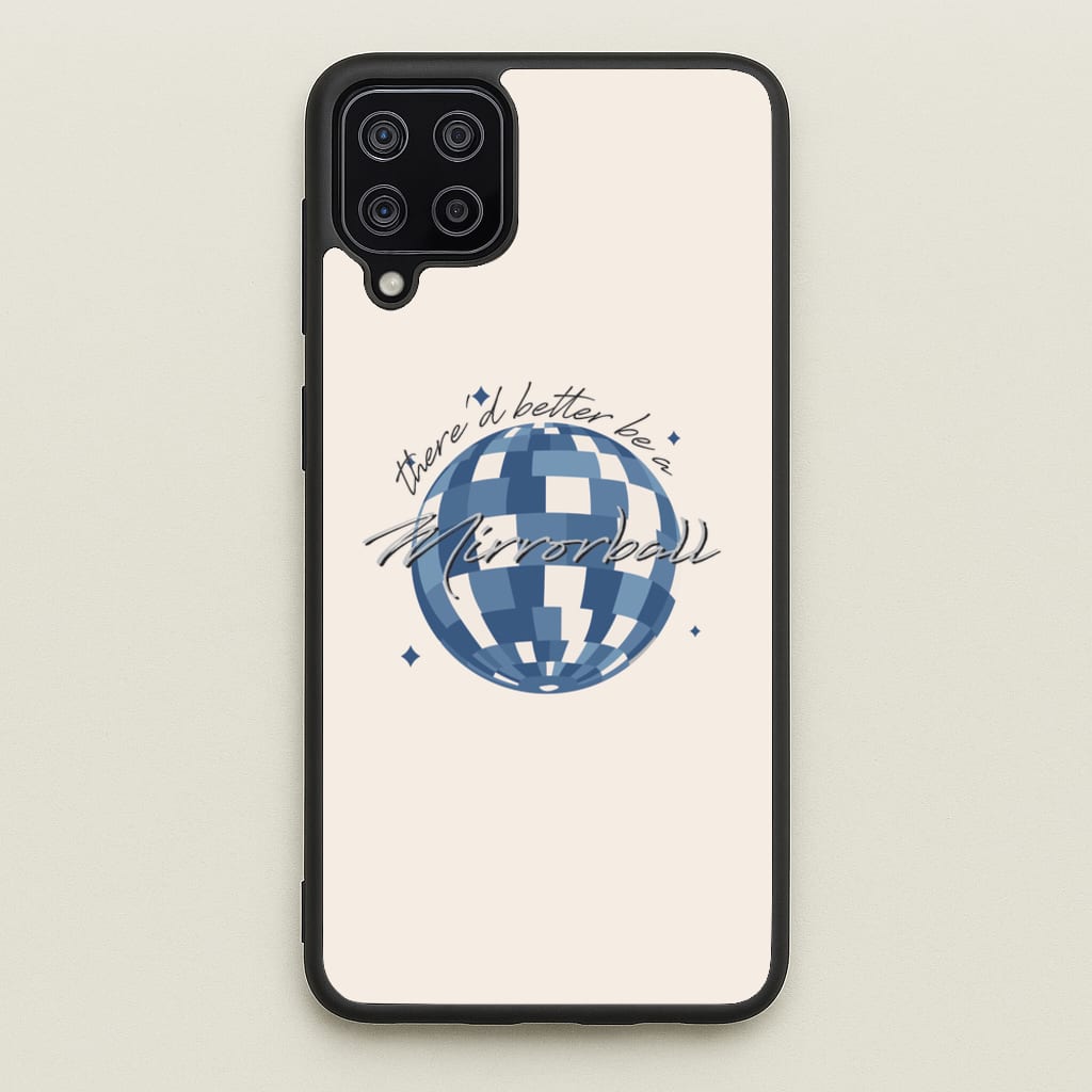 Mirrorball - Arctic Monkeys Phone Case for Galaxy A12
