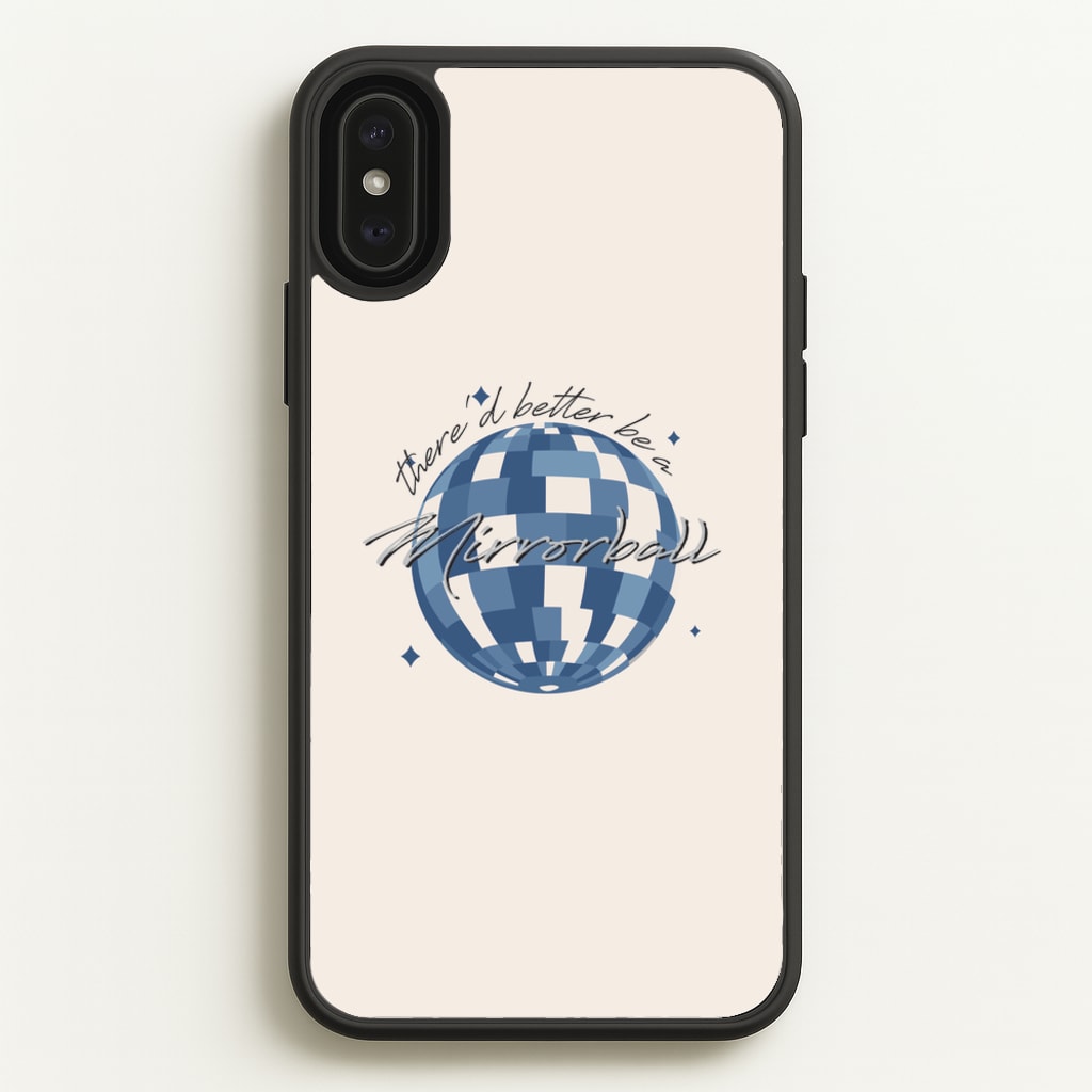 Mirrorball - Arctic Monkeys Phone Case for iPhone XS Max