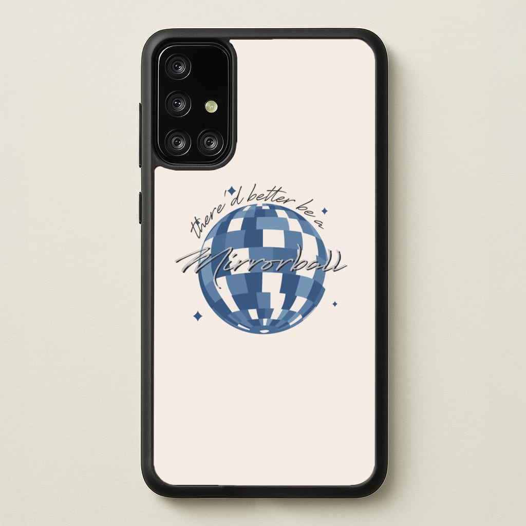 Mirrorball - Arctic Monkeys Phone Case for Galaxy A71