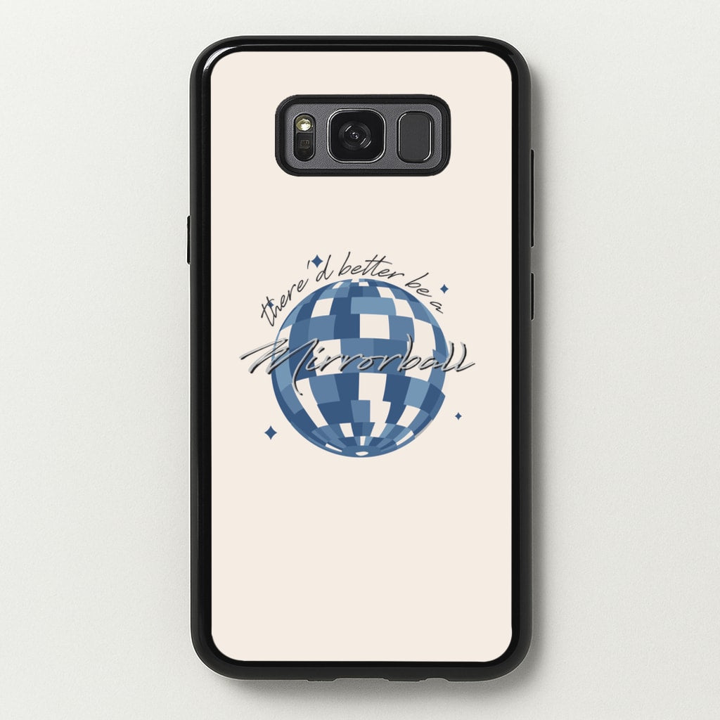 Mirrorball - Arctic Monkeys Phone Case for Galaxy S8