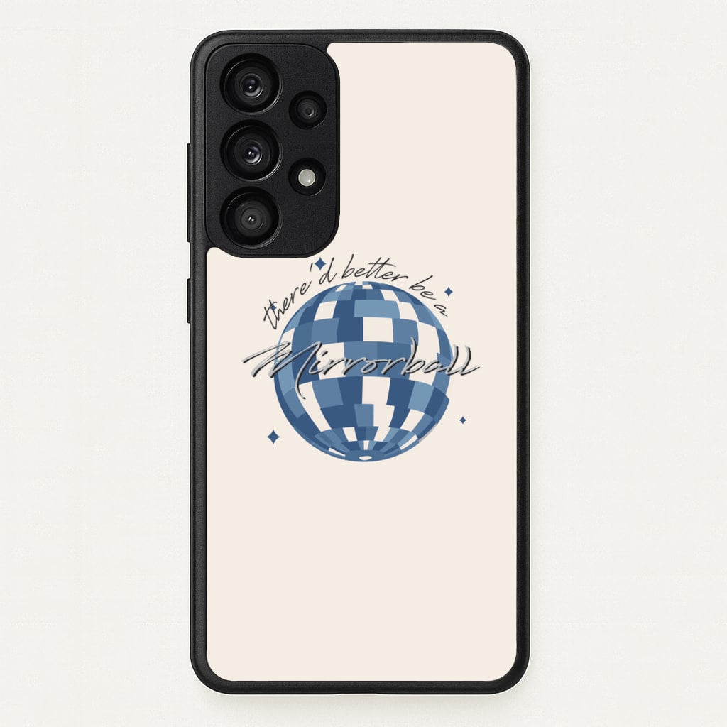 Mirrorball - Arctic Monkeys Phone Case for Galaxy A53