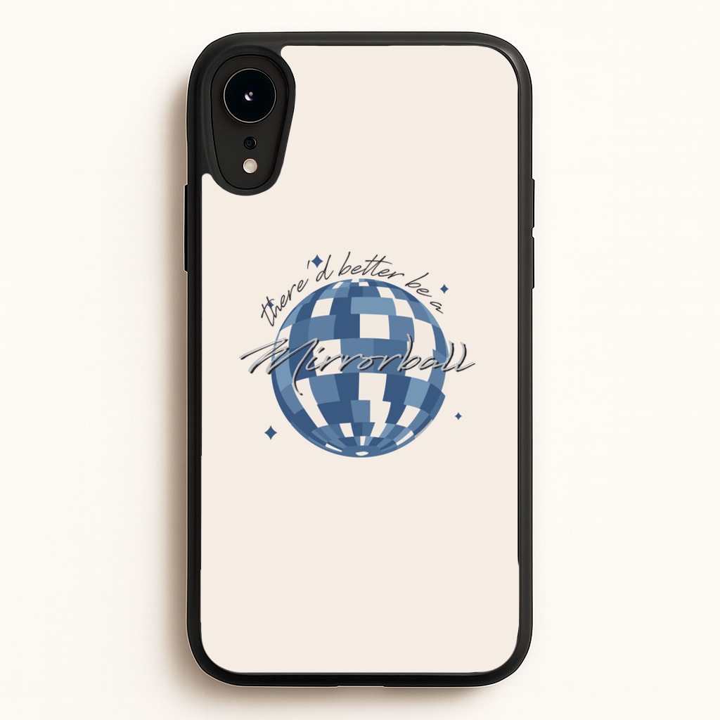Mirrorball - Arctic Monkeys Phone Case for iPhone XR