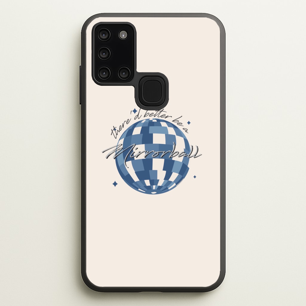 Mirrorball - Arctic Monkeys Phone Case for Galaxy A21s