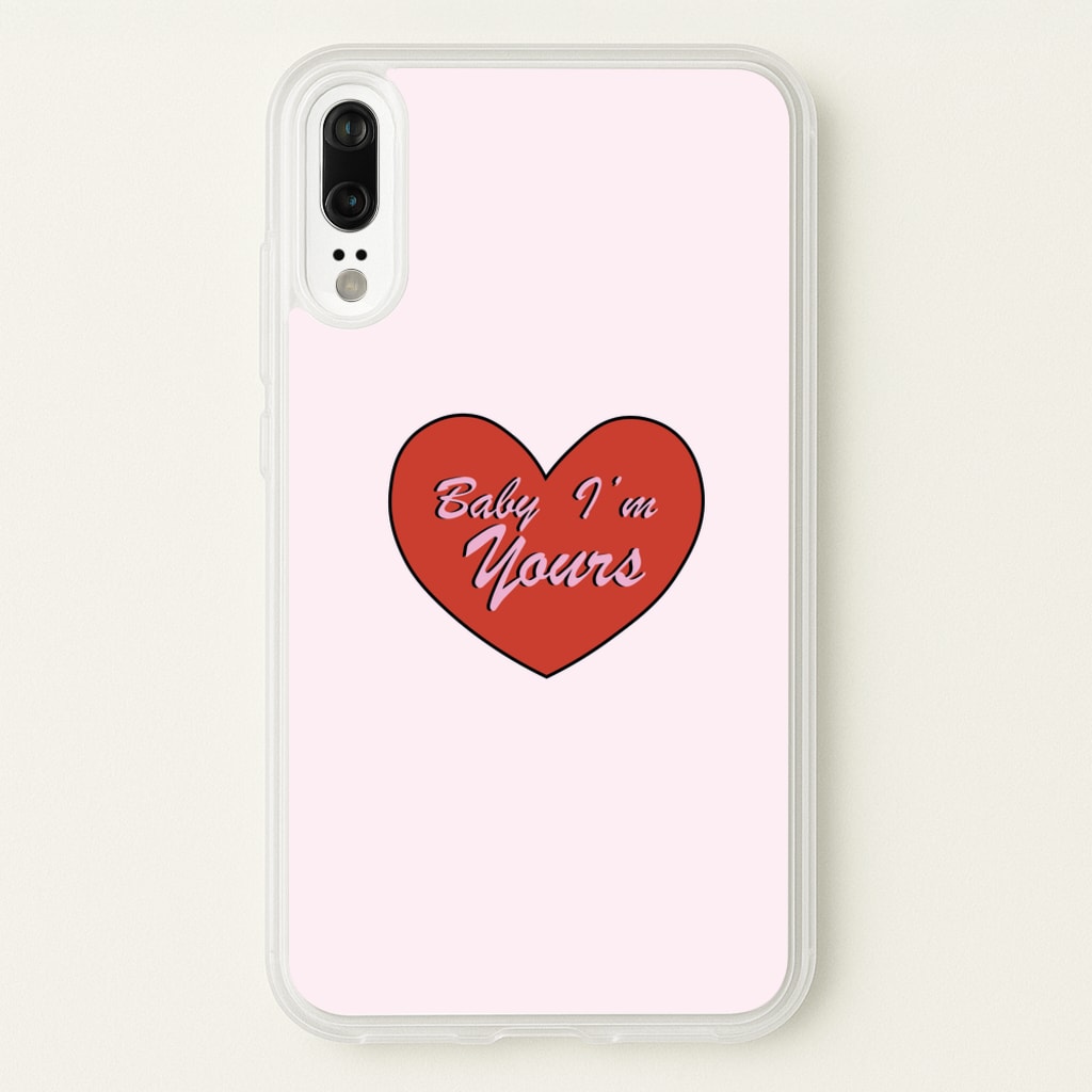 Baby I'm Yours - Arctic Monkeys Phone Case for Huawei P20