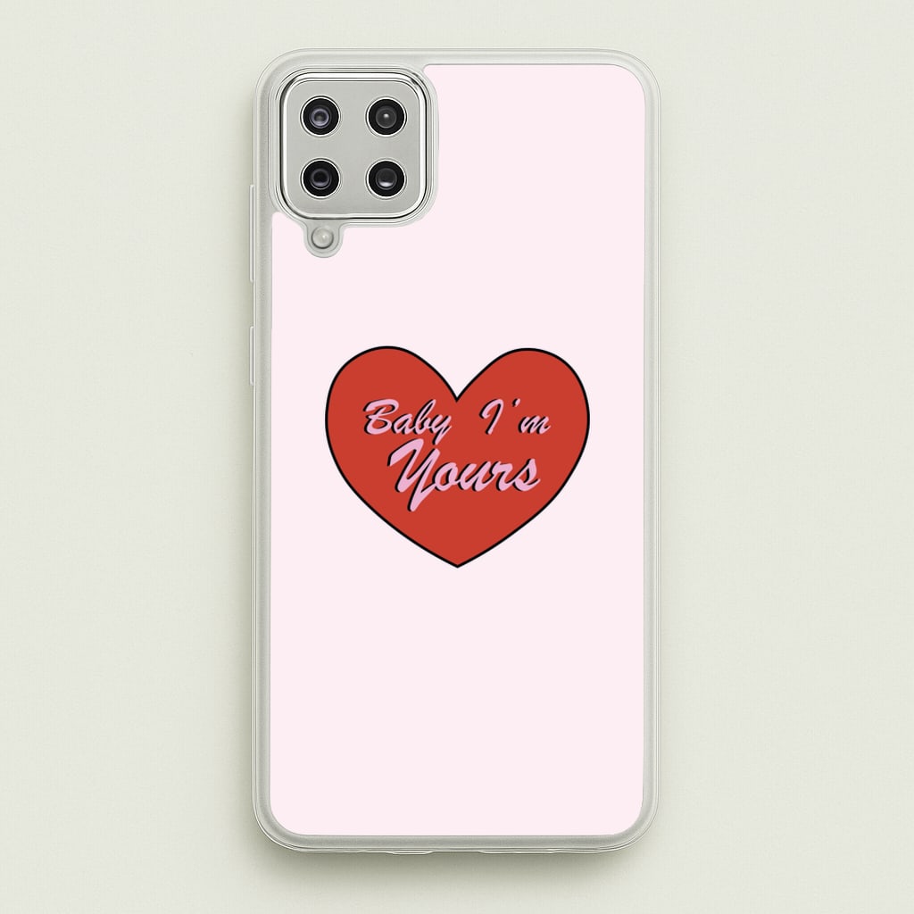 Baby I'm Yours - Arctic Monkeys Phone Case for Galaxy A12