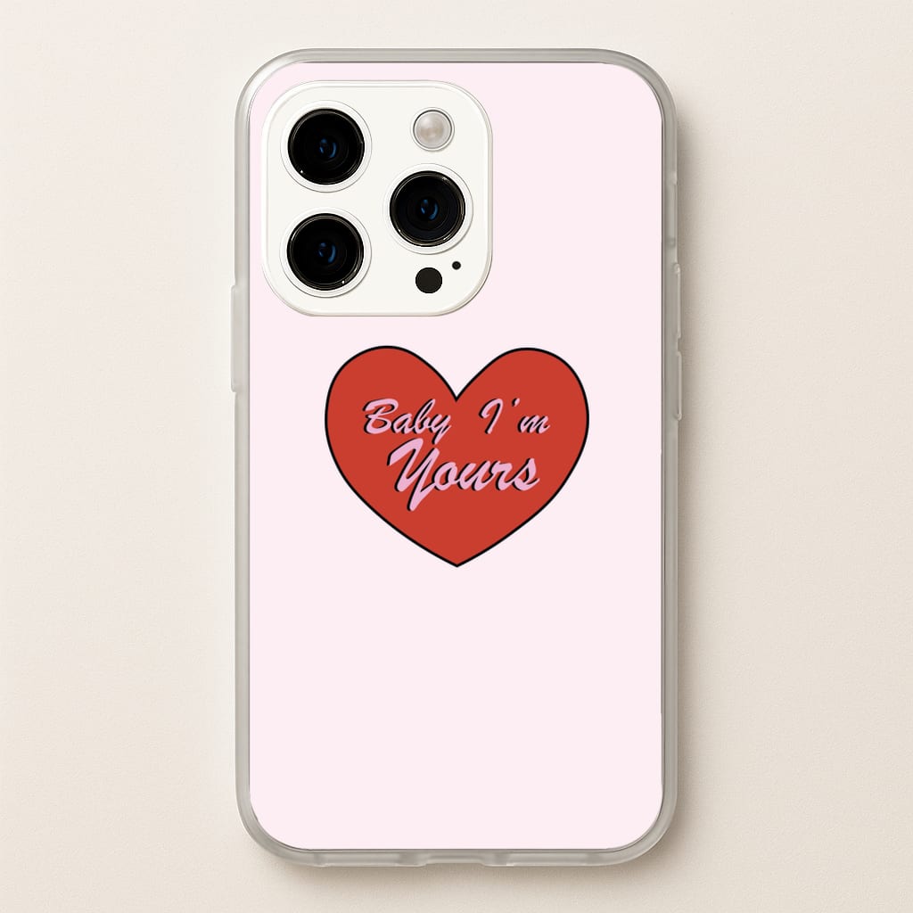 Baby I'm Yours - Arctic Monkeys Phone Case for iPhone 14 Pro
