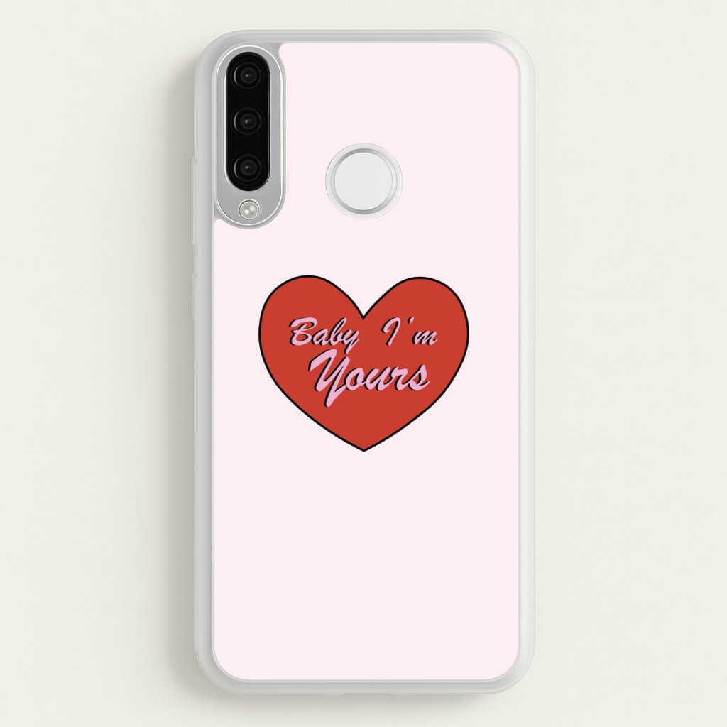 Baby I'm Yours - Arctic Monkeys Phone Case for Huawei P30 Lite