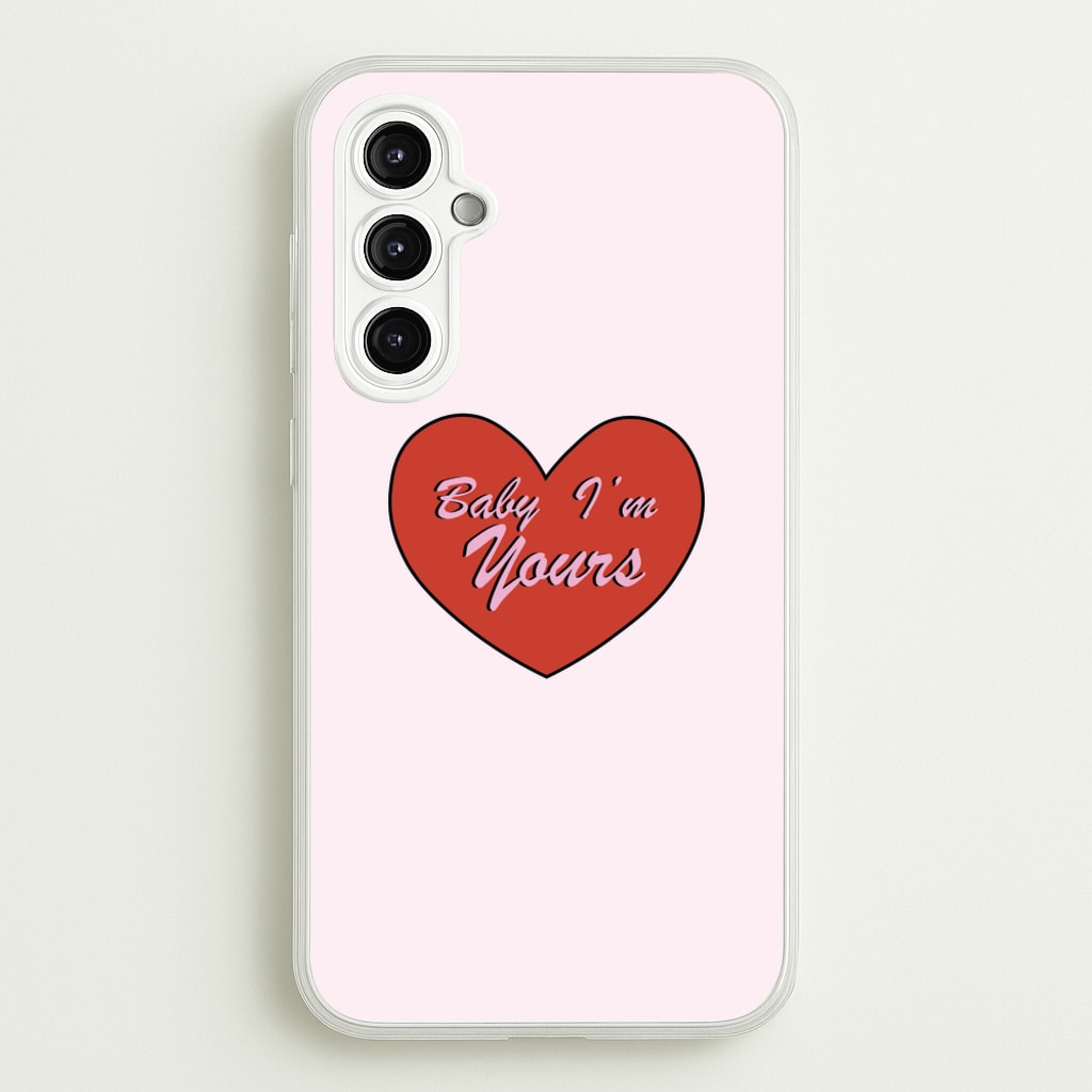 Baby I'm Yours - Arctic Monkeys Phone Case for Galaxy A14