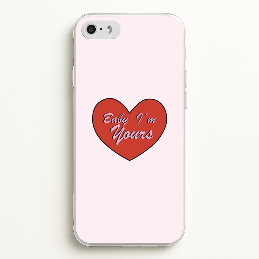 Baby I'm Yours - Arctic Monkeys Phone Case for iPhone 5 / 5s / SE 2016
