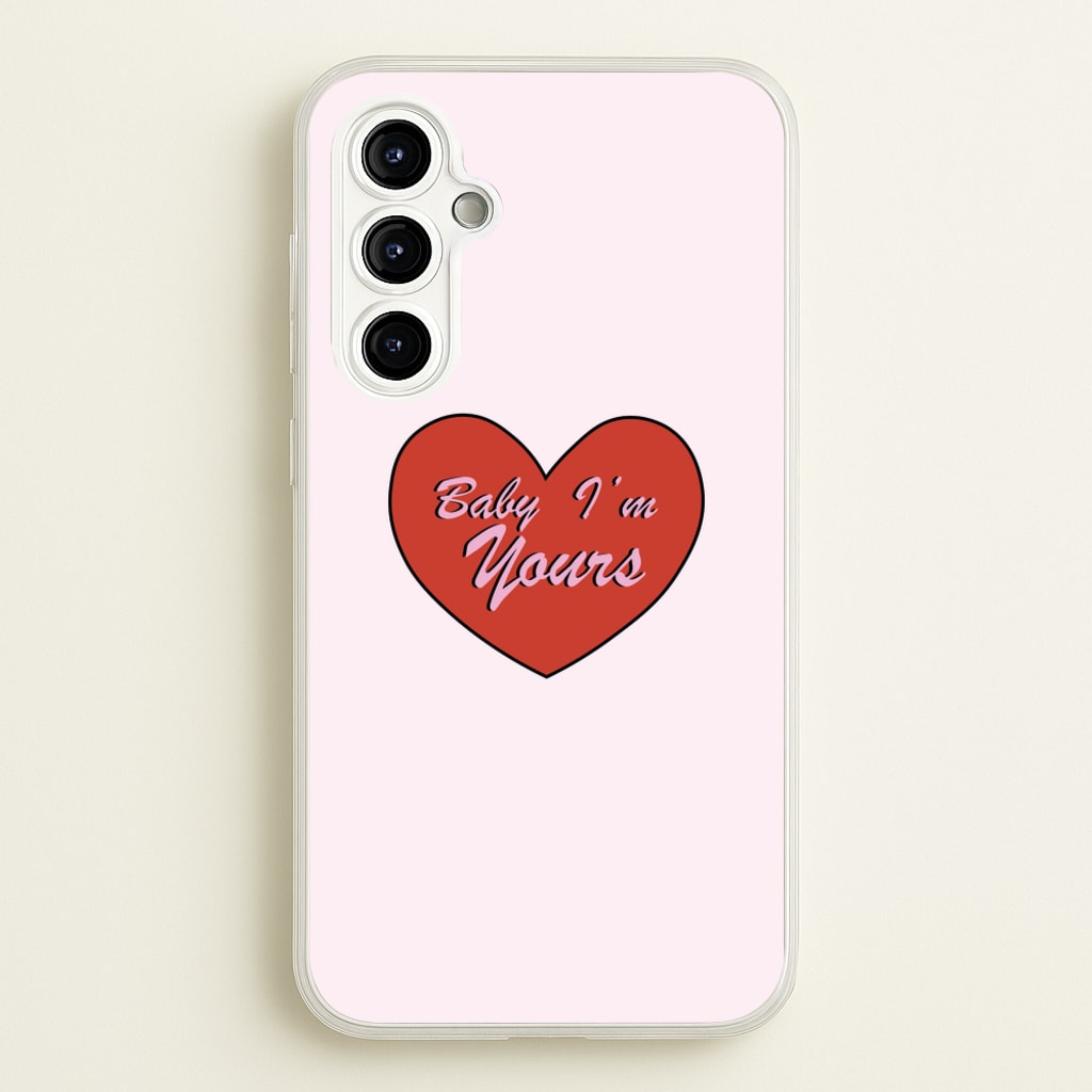 Baby I'm Yours - Arctic Monkeys Phone Case for Galaxy A54