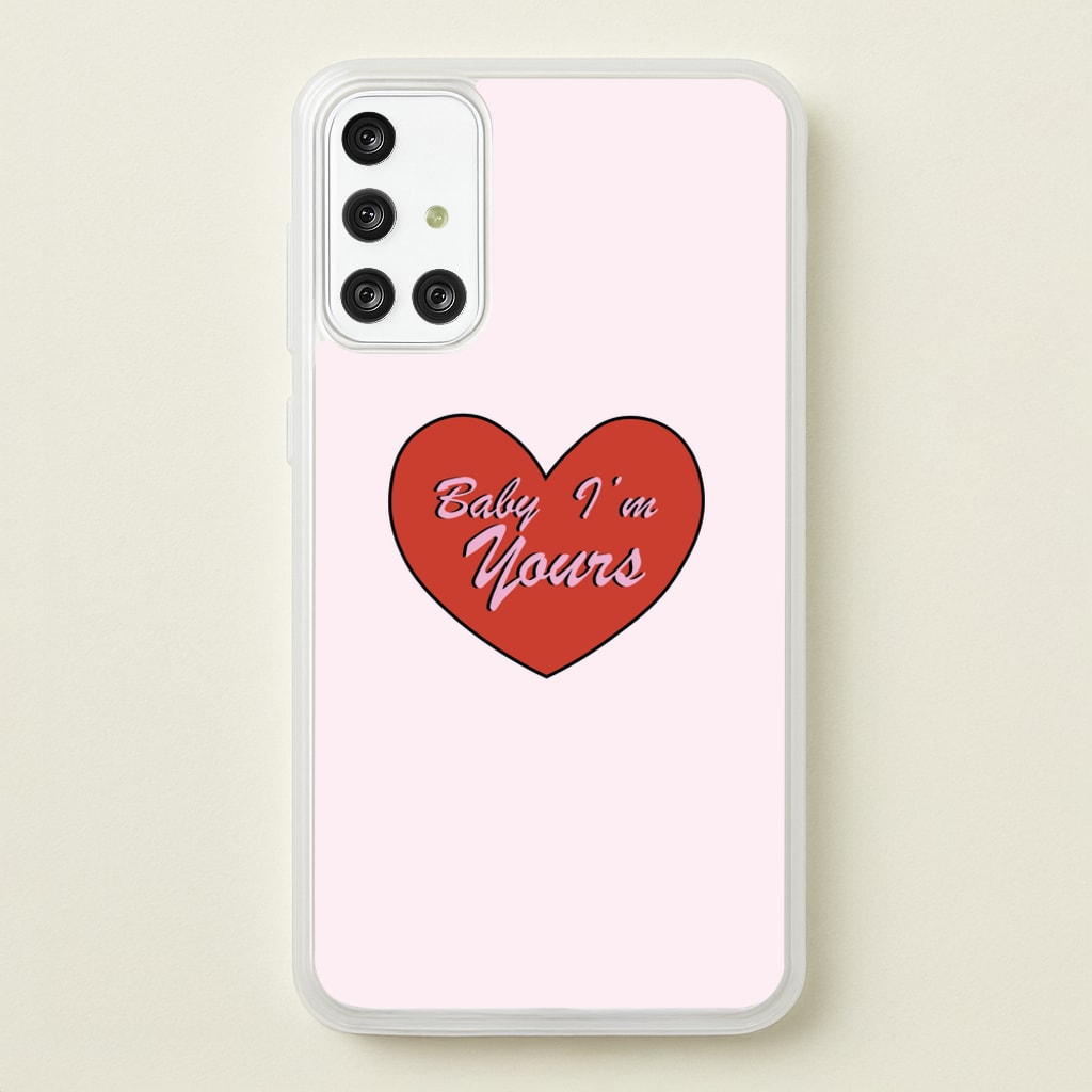 Baby I'm Yours - Arctic Monkeys Phone Case for Galaxy A71