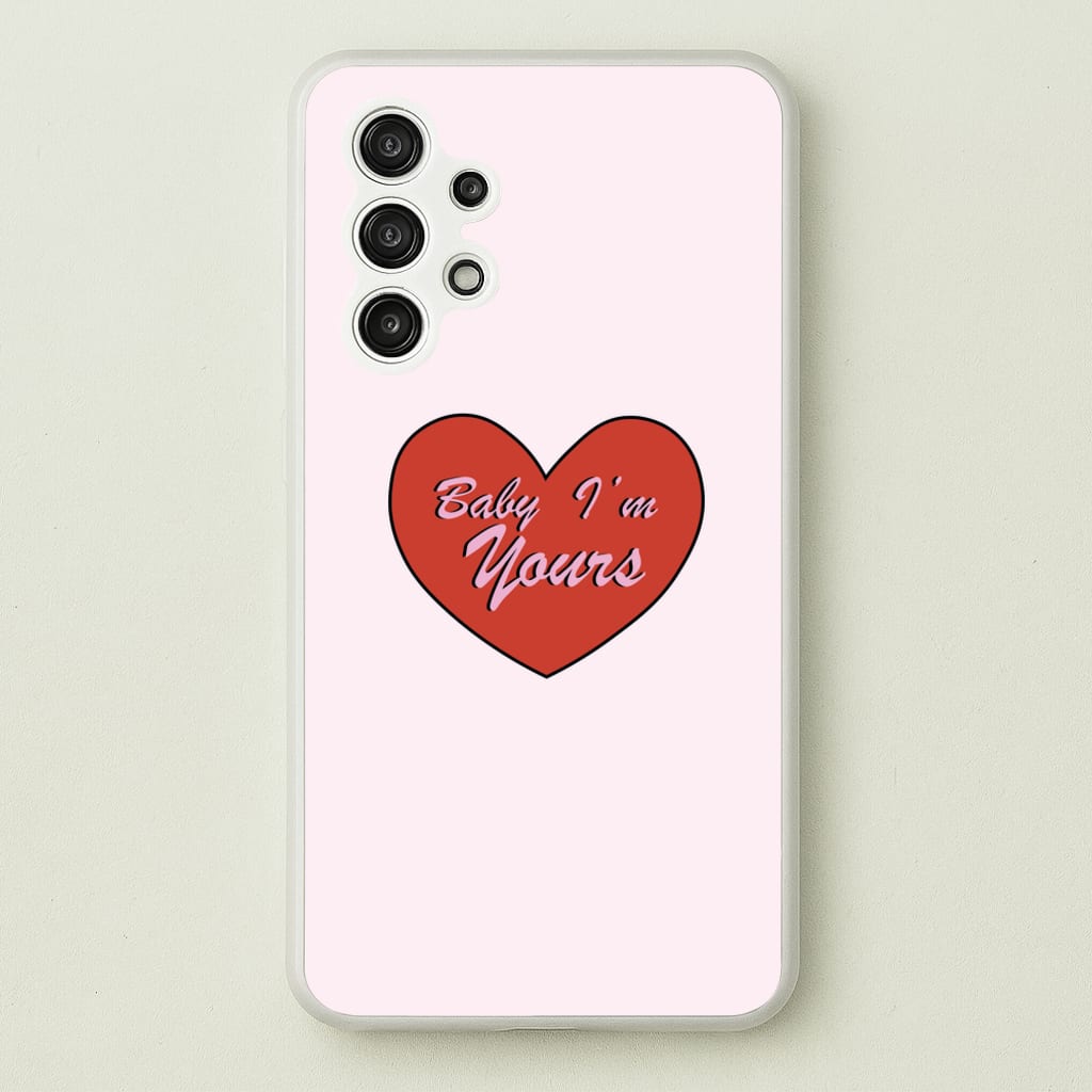 Baby I'm Yours - Arctic Monkeys Phone Case for Galaxy A13