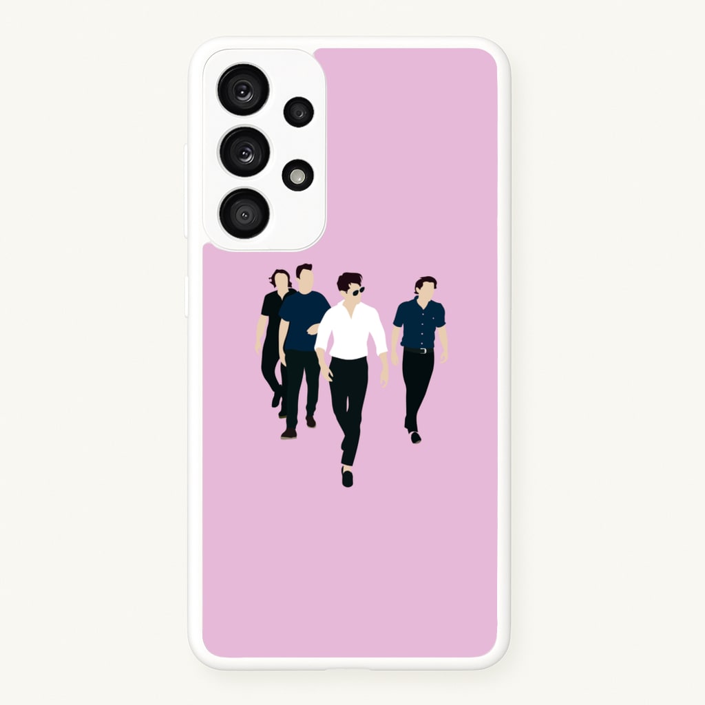 Walking - Arctic Monkeys Phone Case for Galaxy A53