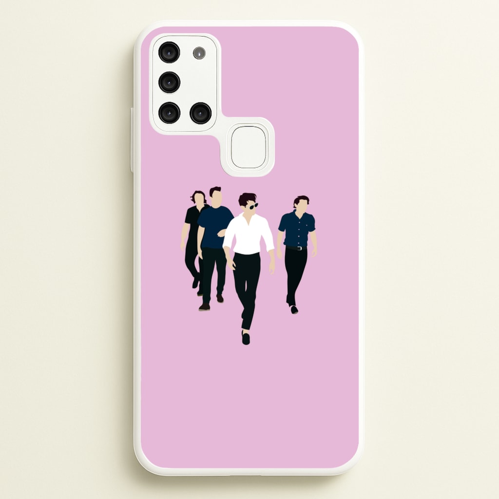 Walking - Arctic Monkeys Phone Case for Galaxy A21s