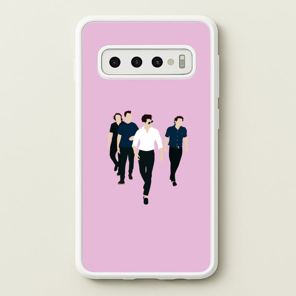 Walking - Arctic Monkeys Phone Case for Galaxy S10
