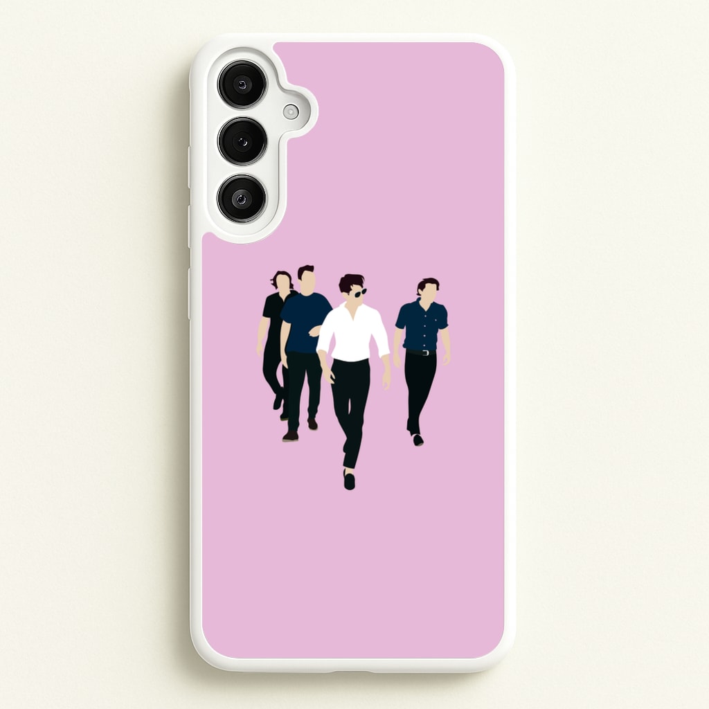 Walking - Arctic Monkeys Phone Case for Galaxy A34