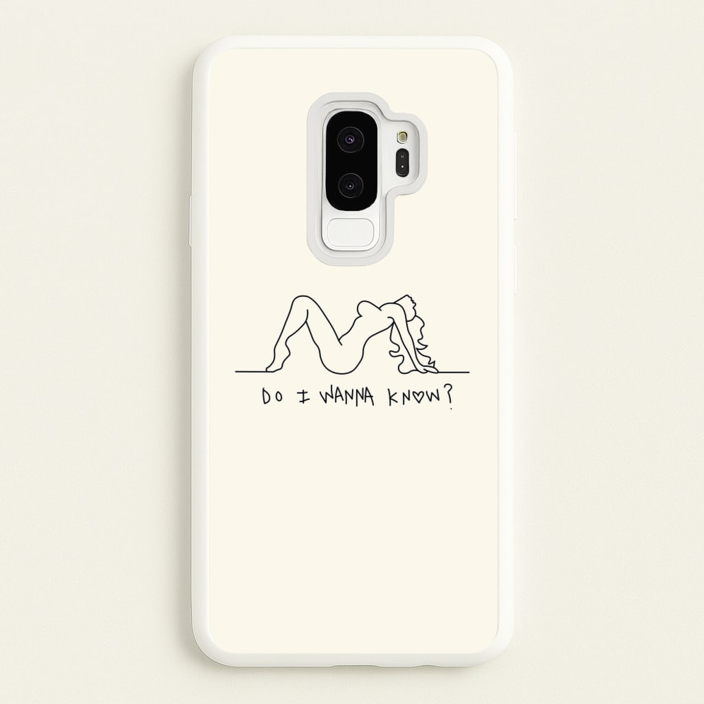 Do I Wanna Know? - Arctic Monkeys - Arctic Monkeys Phone Case for Galaxy S9 Plus