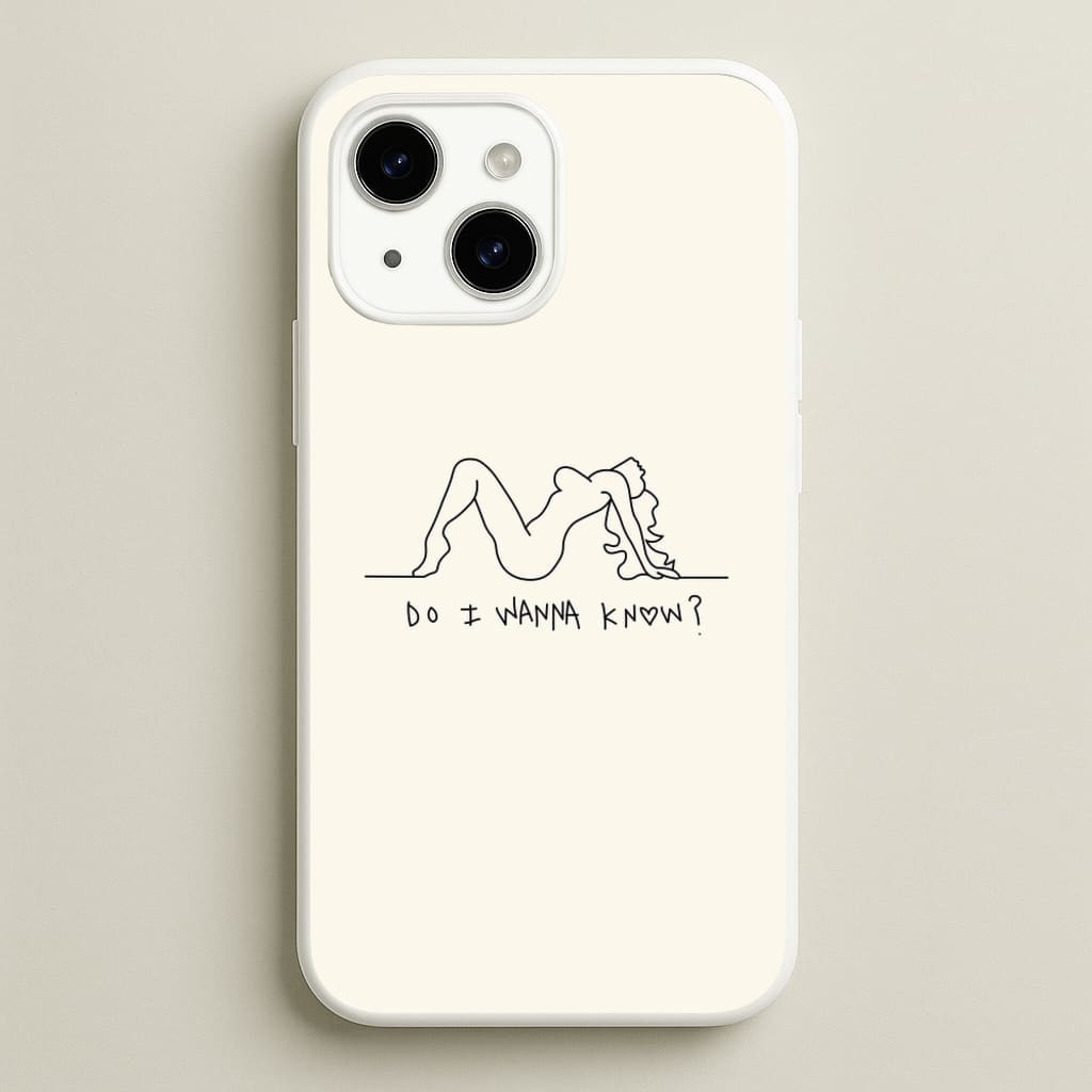 Do I Wanna Know? - Arctic Monkeys - Arctic Monkeys Phone Case for iPhone 15 Plus