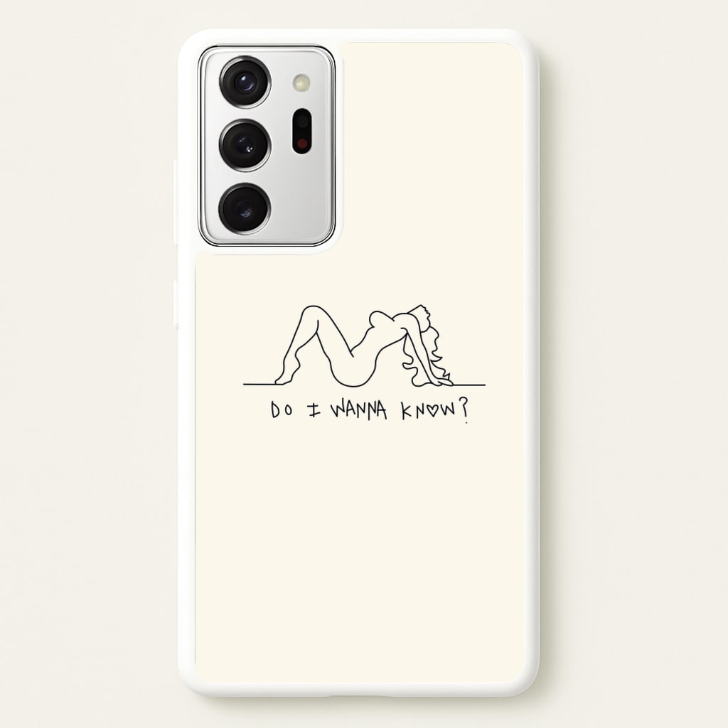 Do I Wanna Know? - Arctic Monkeys - Arctic Monkeys Phone Case for Galaxy Note 20 Ultra