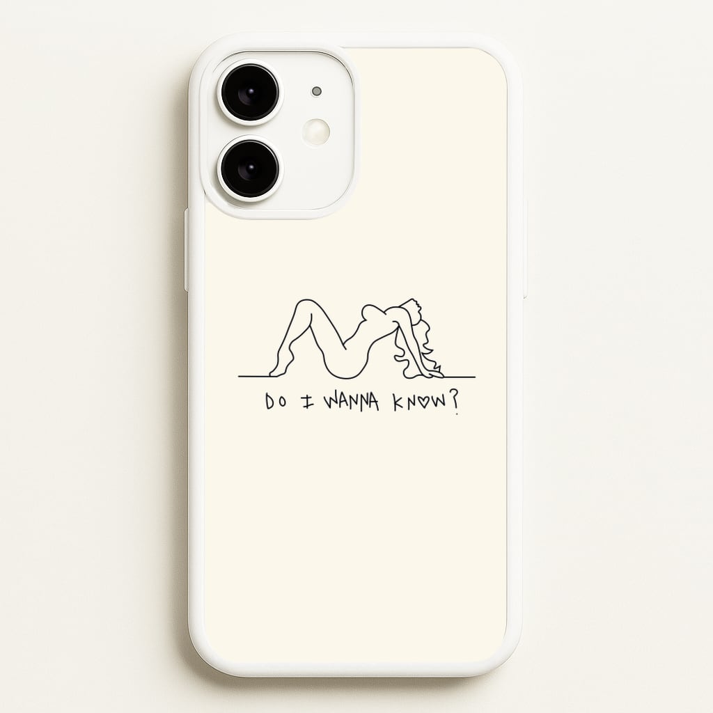Do I Wanna Know? - Arctic Monkeys - Arctic Monkeys Phone Case for iPhone 11