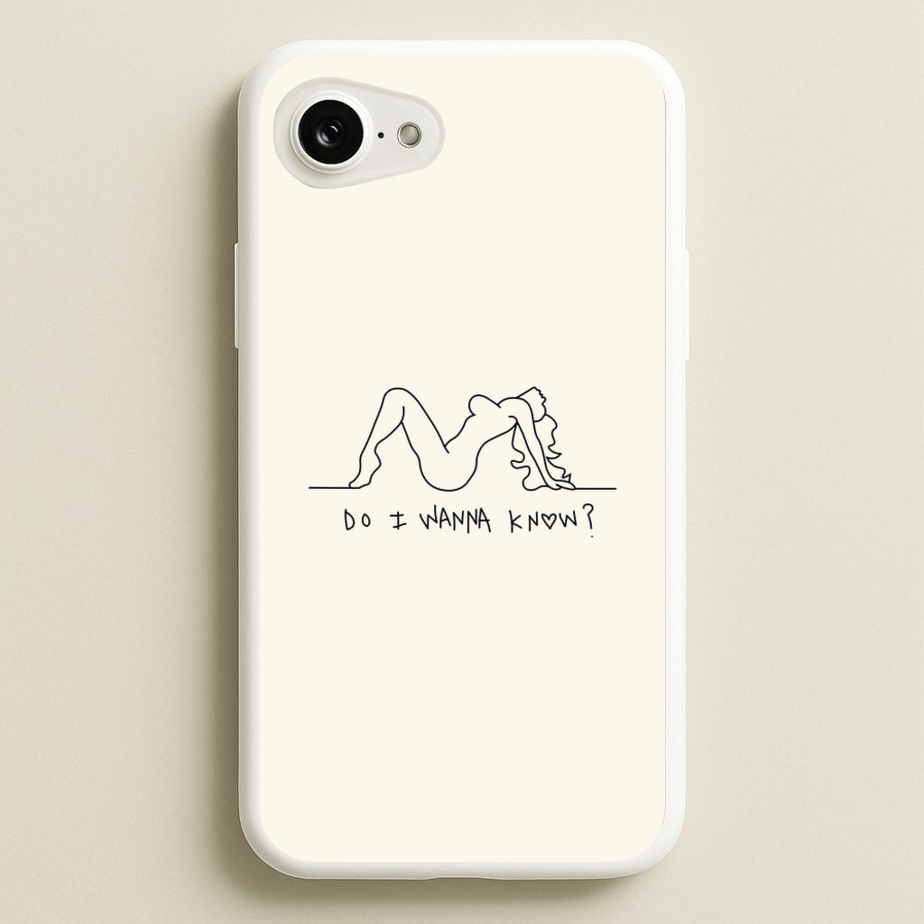 Do I Wanna Know? - Arctic Monkeys - Arctic Monkeys Phone Case for iPhone 16e