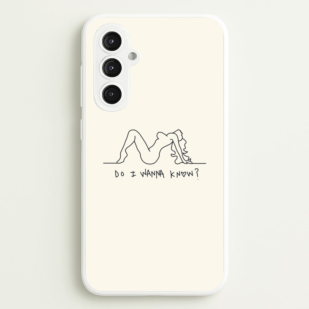 Do I Wanna Know? - Arctic Monkeys - Arctic Monkeys Phone Case for Galaxy S23FE
