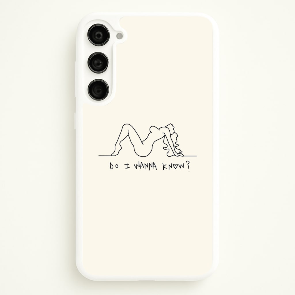 Do I Wanna Know? - Arctic Monkeys - Arctic Monkeys Phone Case for Galaxy S23