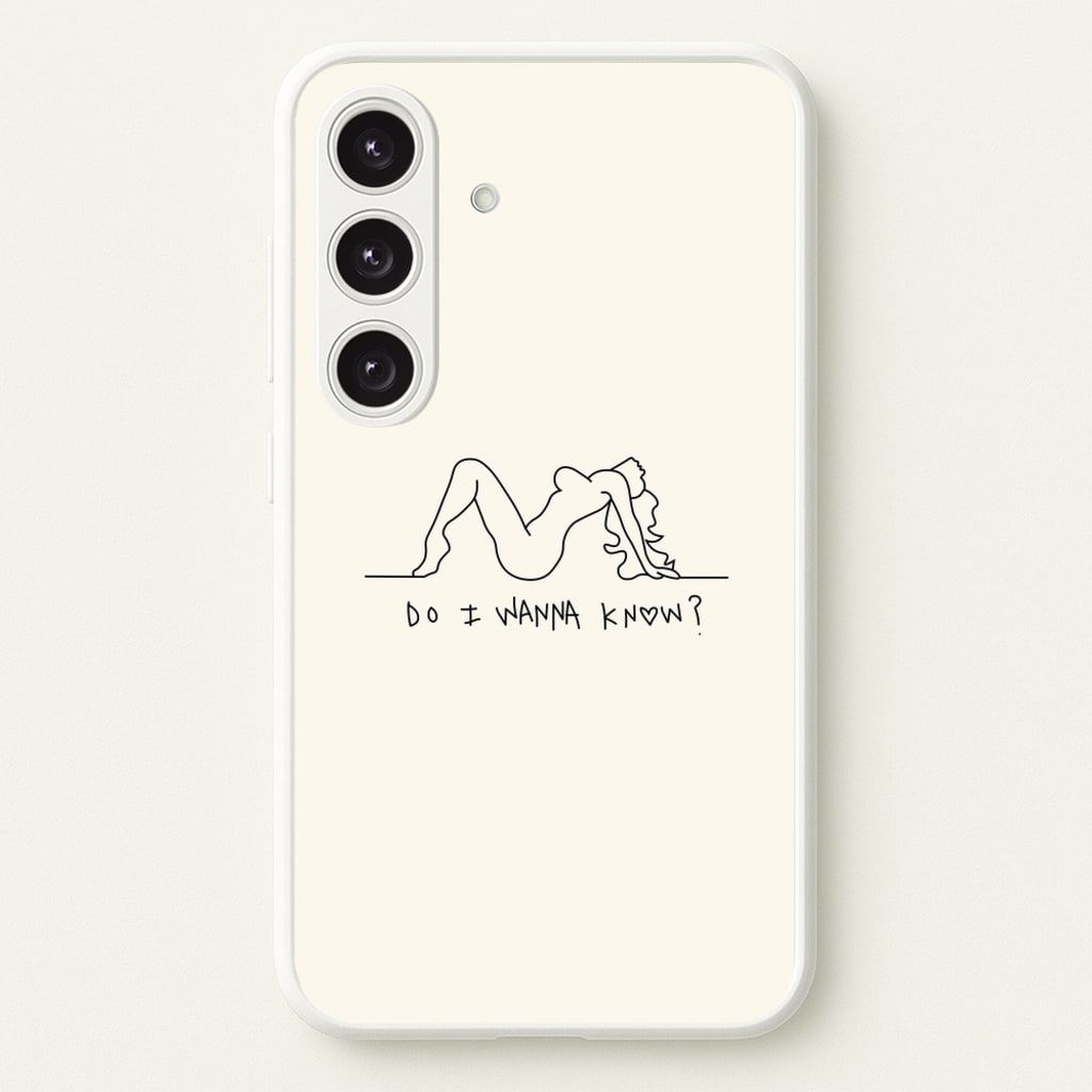 Do I Wanna Know? - Arctic Monkeys - Arctic Monkeys Phone Case for Galaxy S24FE