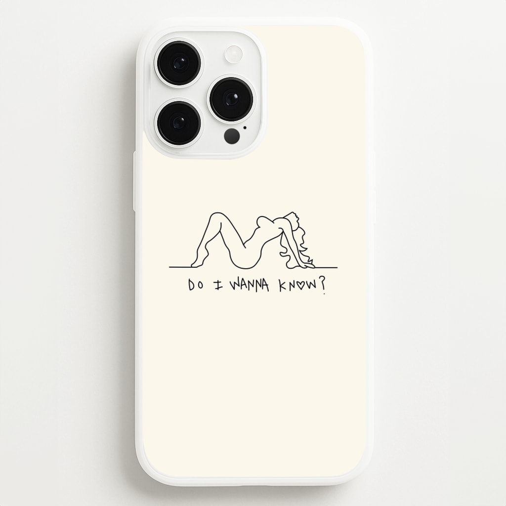 Do I Wanna Know? - Arctic Monkeys - Arctic Monkeys Phone Case for iPhone 13 Pro Max