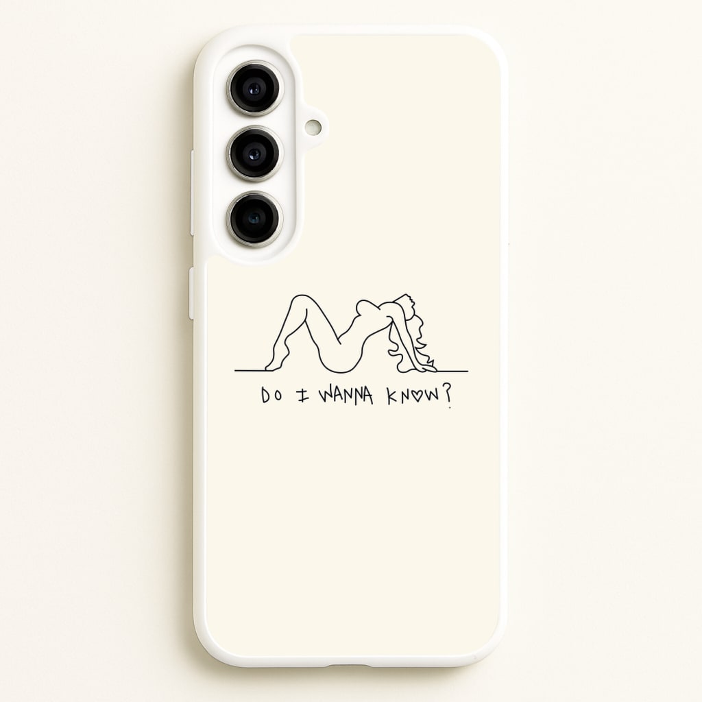 Do I Wanna Know? - Arctic Monkeys - Arctic Monkeys Phone Case for Galaxy A56
