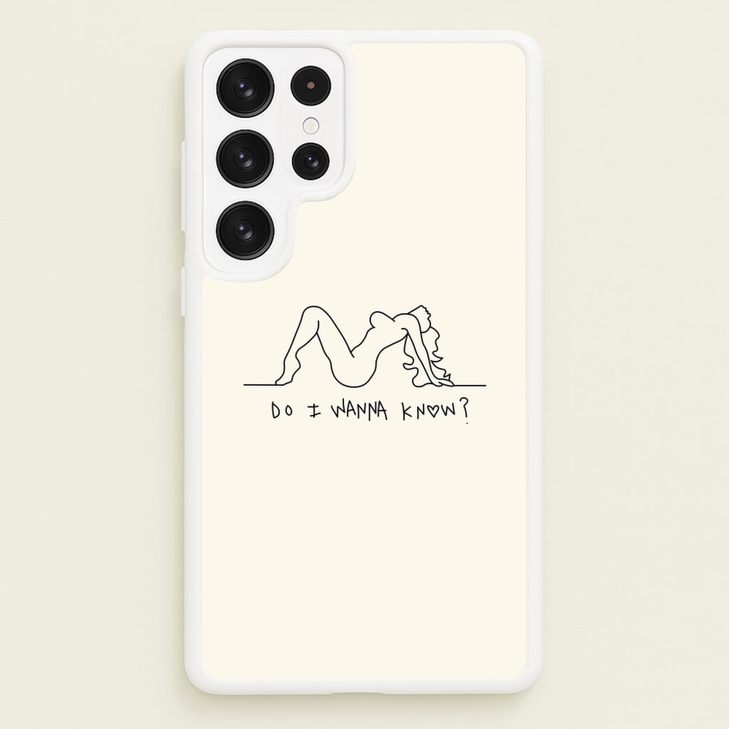 Do I Wanna Know? - Arctic Monkeys - Arctic Monkeys Phone Case for Galaxy S22 Ultra
