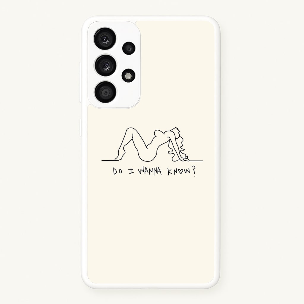 Do I Wanna Know? - Arctic Monkeys - Arctic Monkeys Phone Case for Galaxy A33