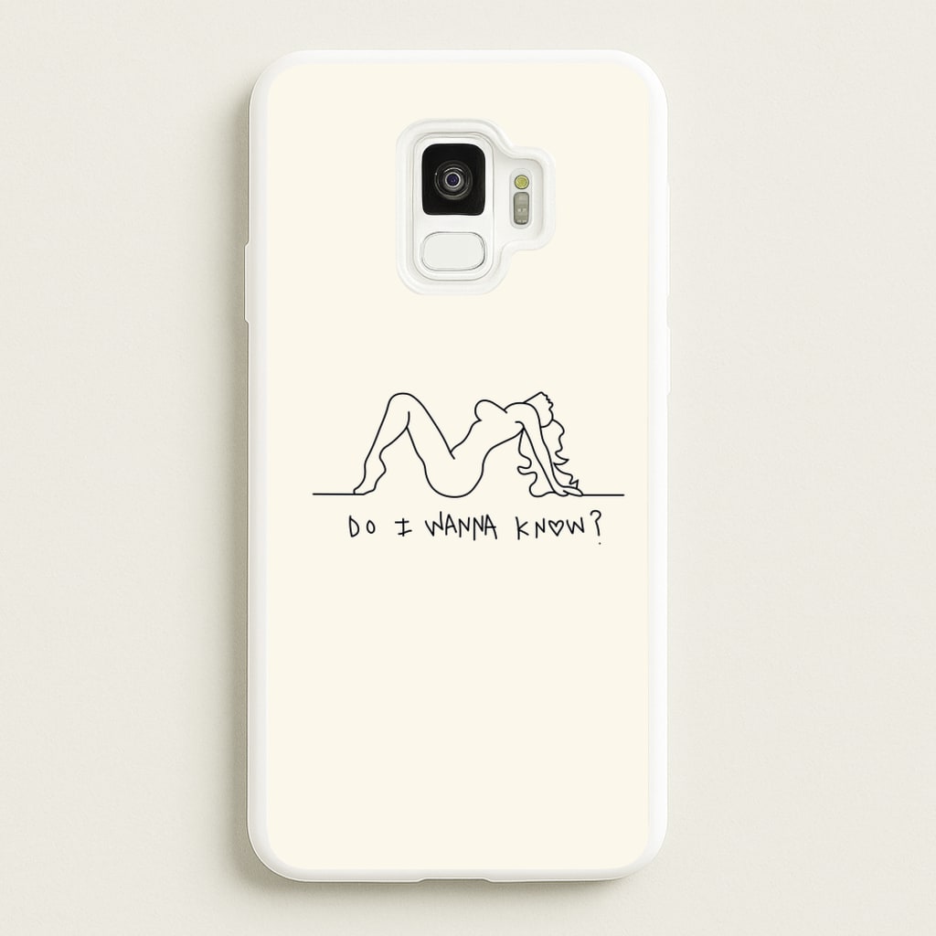 Do I Wanna Know? - Arctic Monkeys - Arctic Monkeys Phone Case for Galaxy S9