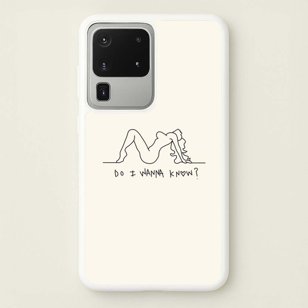 Do I Wanna Know? - Arctic Monkeys - Arctic Monkeys Phone Case for Galaxy S20 Ultra