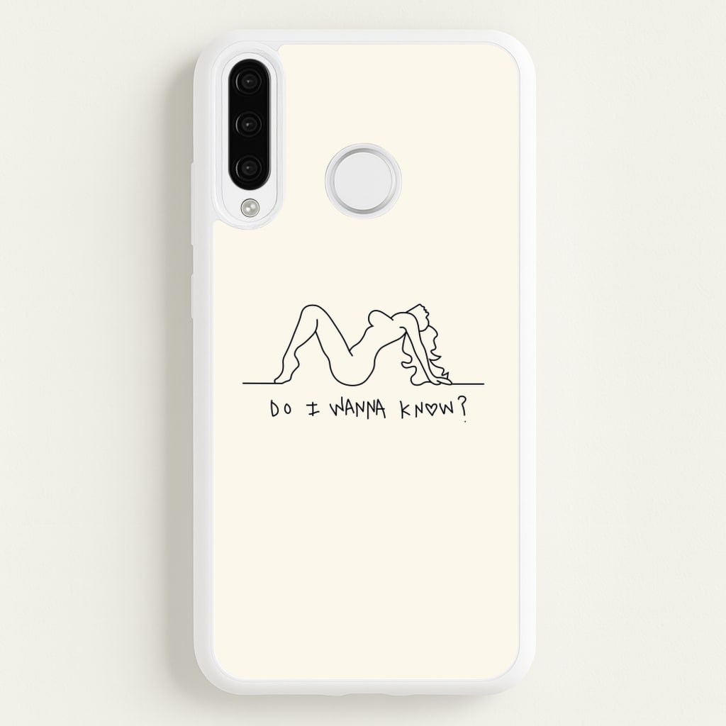 Do I Wanna Know? - Arctic Monkeys - Arctic Monkeys Phone Case for Huawei P30 Lite