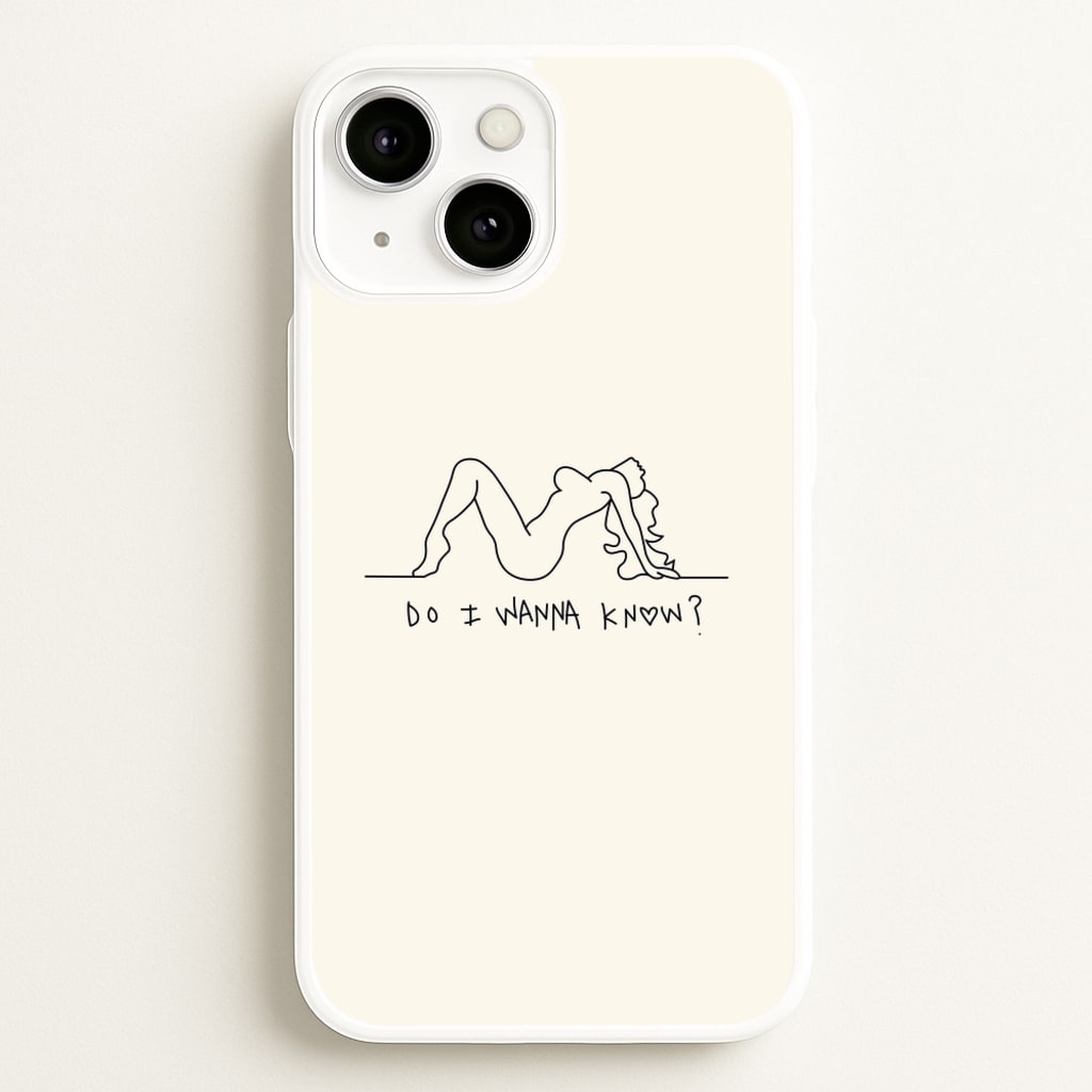 Do I Wanna Know? - Arctic Monkeys - Arctic Monkeys Phone Case for iPhone 13 Mini