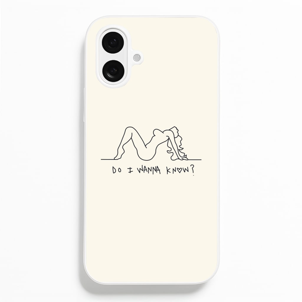 Do I Wanna Know? - Arctic Monkeys - Arctic Monkeys Phone Case for iPhone 16 Plus