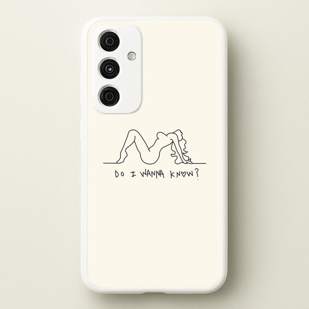 Do I Wanna Know? - Arctic Monkeys - Arctic Monkeys Phone Case for Galaxy A55