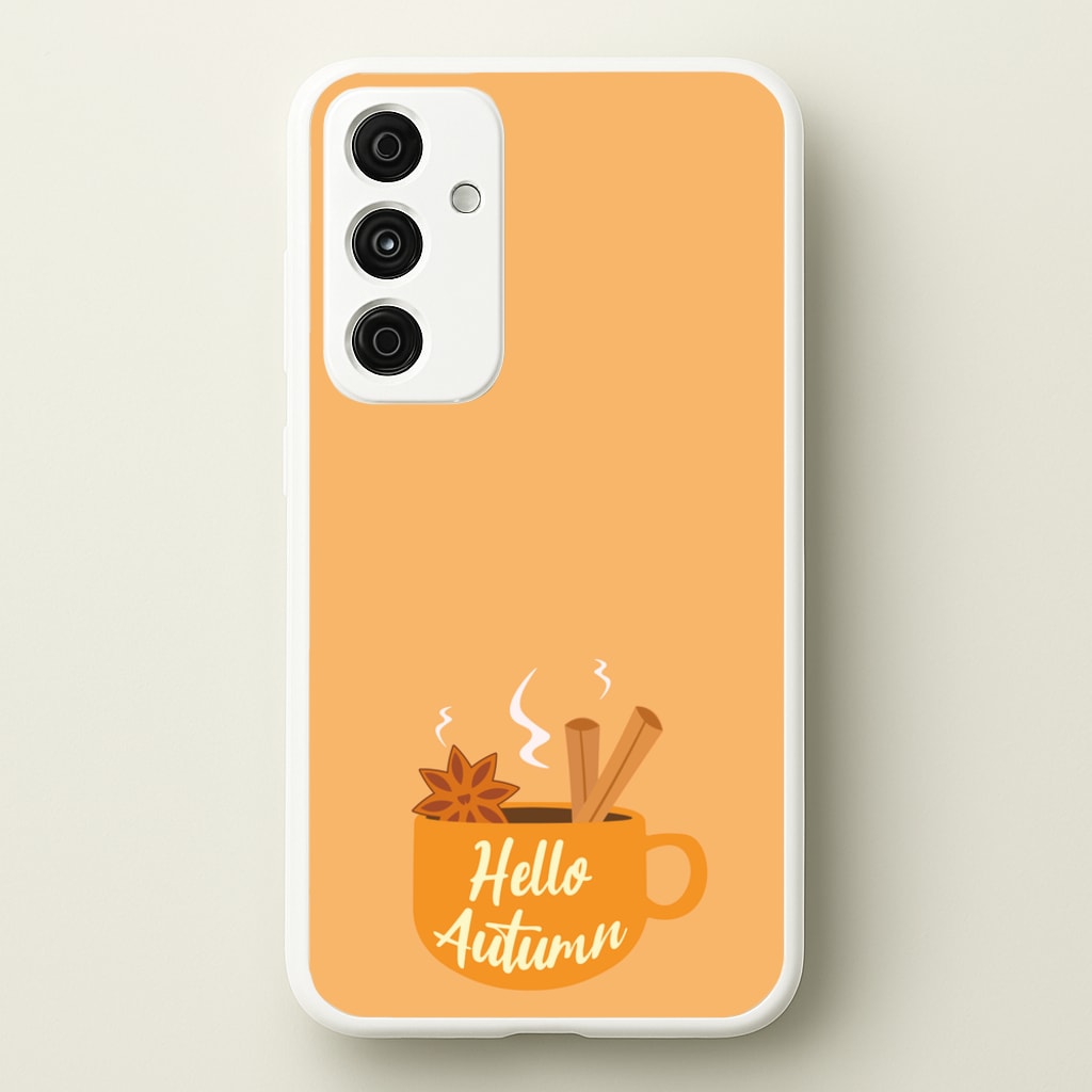 Hello Autumn - Autumn Phone Case for Galaxy A35