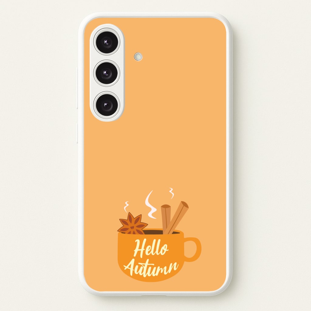 Hello Autumn - Autumn Phone Case for Galaxy S25 Plus